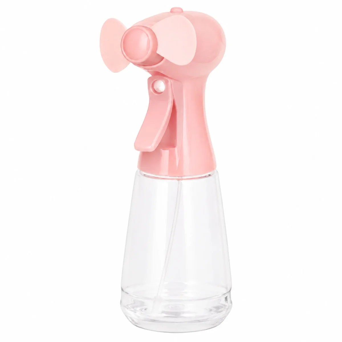 Ventilator portabil cu pulverizare apă, rezervor 350 ml, 2 x AA, 3 culori - imagine 2