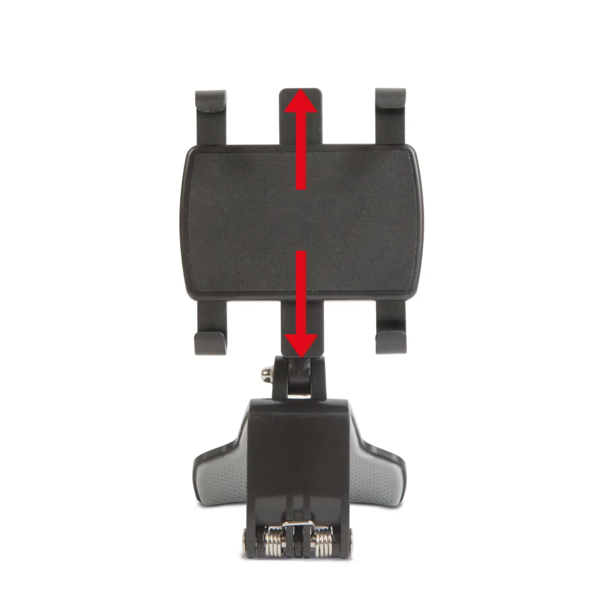 Suport telefon auto bord universal reglabil 4-7 inch prindere puternica rotativ negru - imagine 4