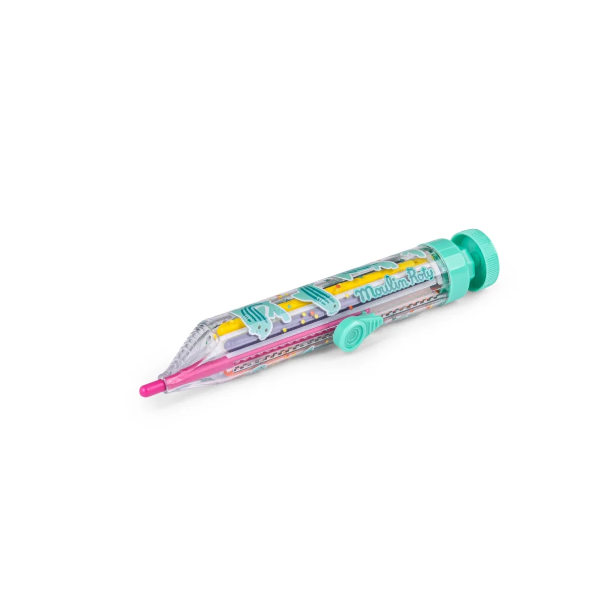 Creion multicolor cu 8 mine, Moulin Roty