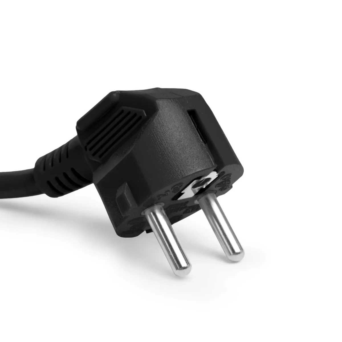 Prelungitor electric 10m negru, 16A 250V, cablu 3x1.5mm, stecher 90 grade, uz interior/ exterior - imagine 2
