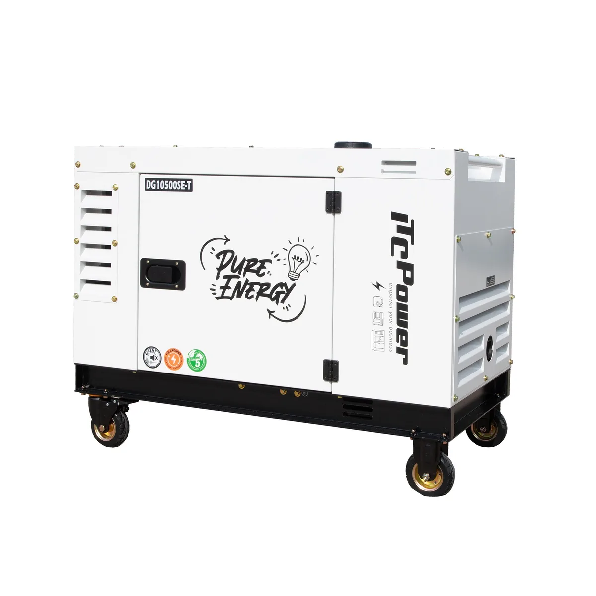 Generator diesel Full Power ITC Power DG10500SE-T, 10,6 kVA, 230/400 V, controller DC30 - imagine 11