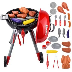 homepage recart 13 BBQ Grill Gratar jucarie Rovo 901A, lumini si sunete, 22 piese