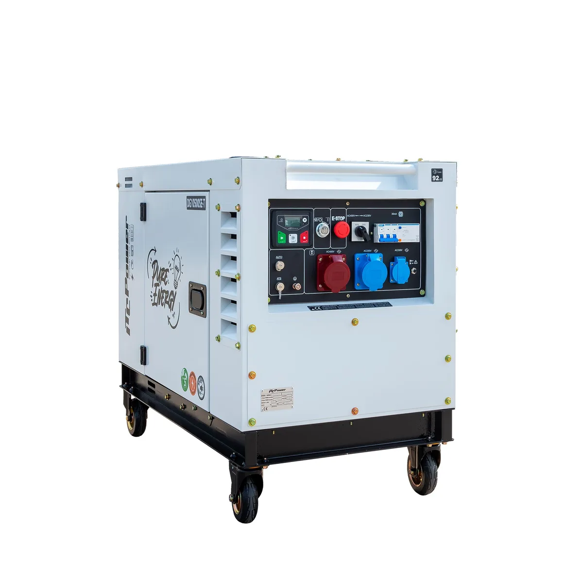 Generator diesel Full Power ITC Power DG10500SE-T, 10,6 kVA, 230/400 V, controller DC30 - imagine 4