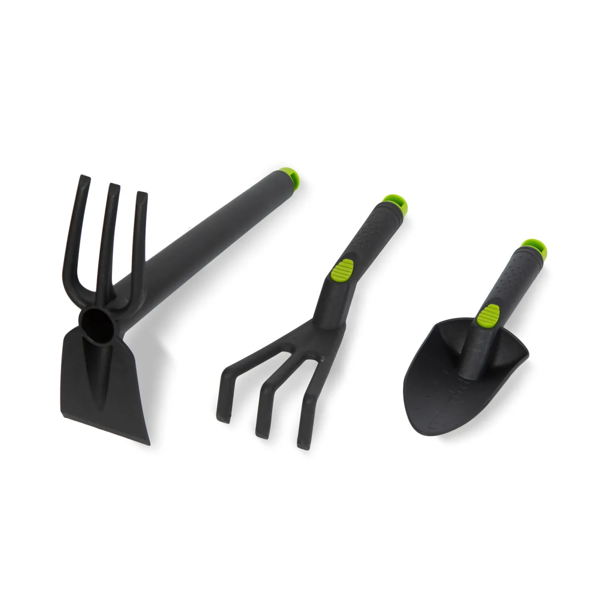 Set unelte de gradina - lopata, grebla, kapa - plastic - 3 dB