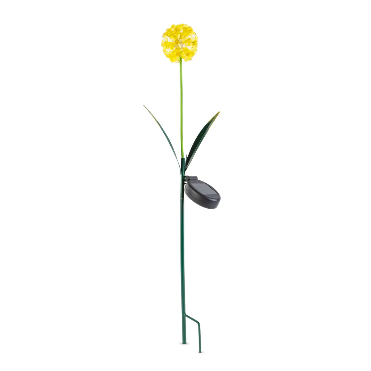 Lampa solara hortensie 25 LED alb cald, iluminat gradina, cu tarus, decor exterior IP44 - imagine 4