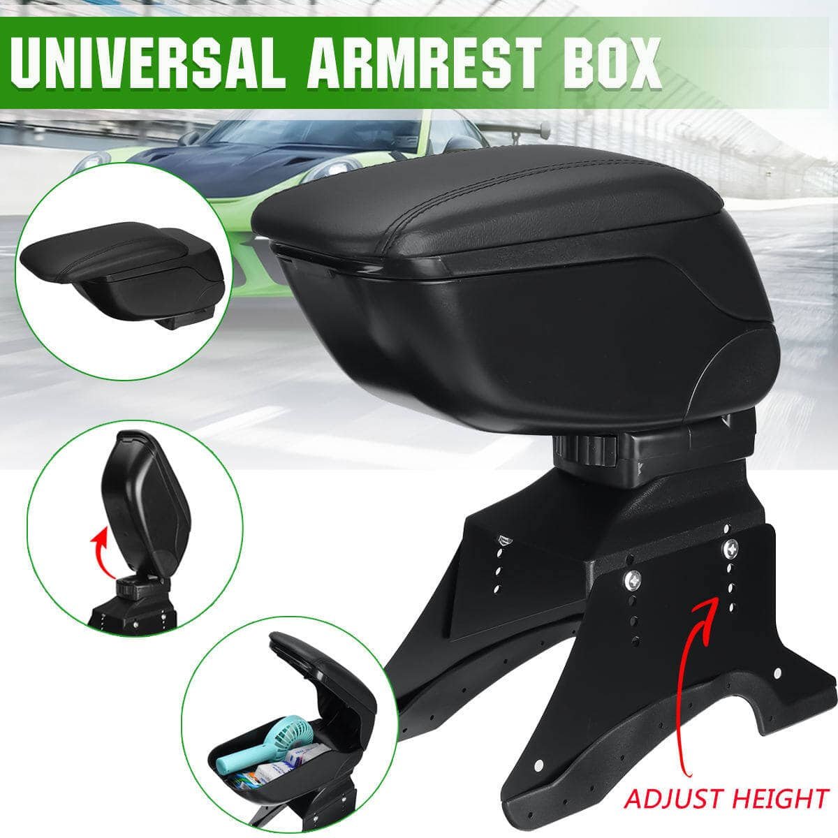 cotiera auto universala cu cusatura neagra, avx-t1297 3 Cotiera auto Universala cu cusatura Neagra, AVX-T1297 - imagine 3