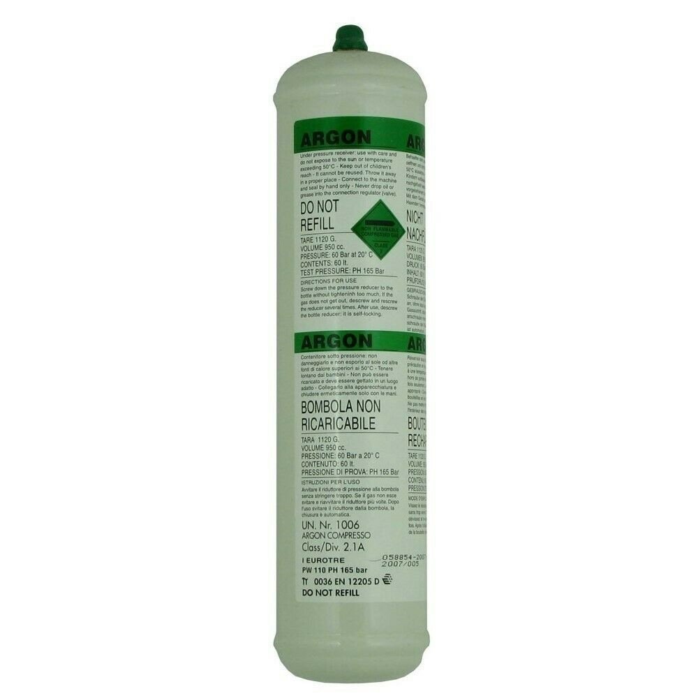 Butelie cu argon 1 litru
