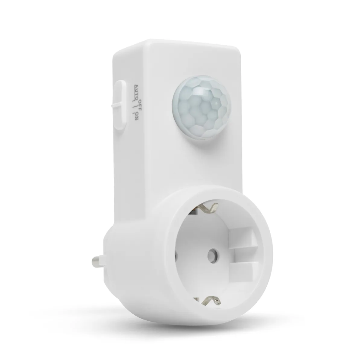 Senzor miscare 120 grade, 10 m, 1200W, reglabil, interior IP20, montaj perete, alb