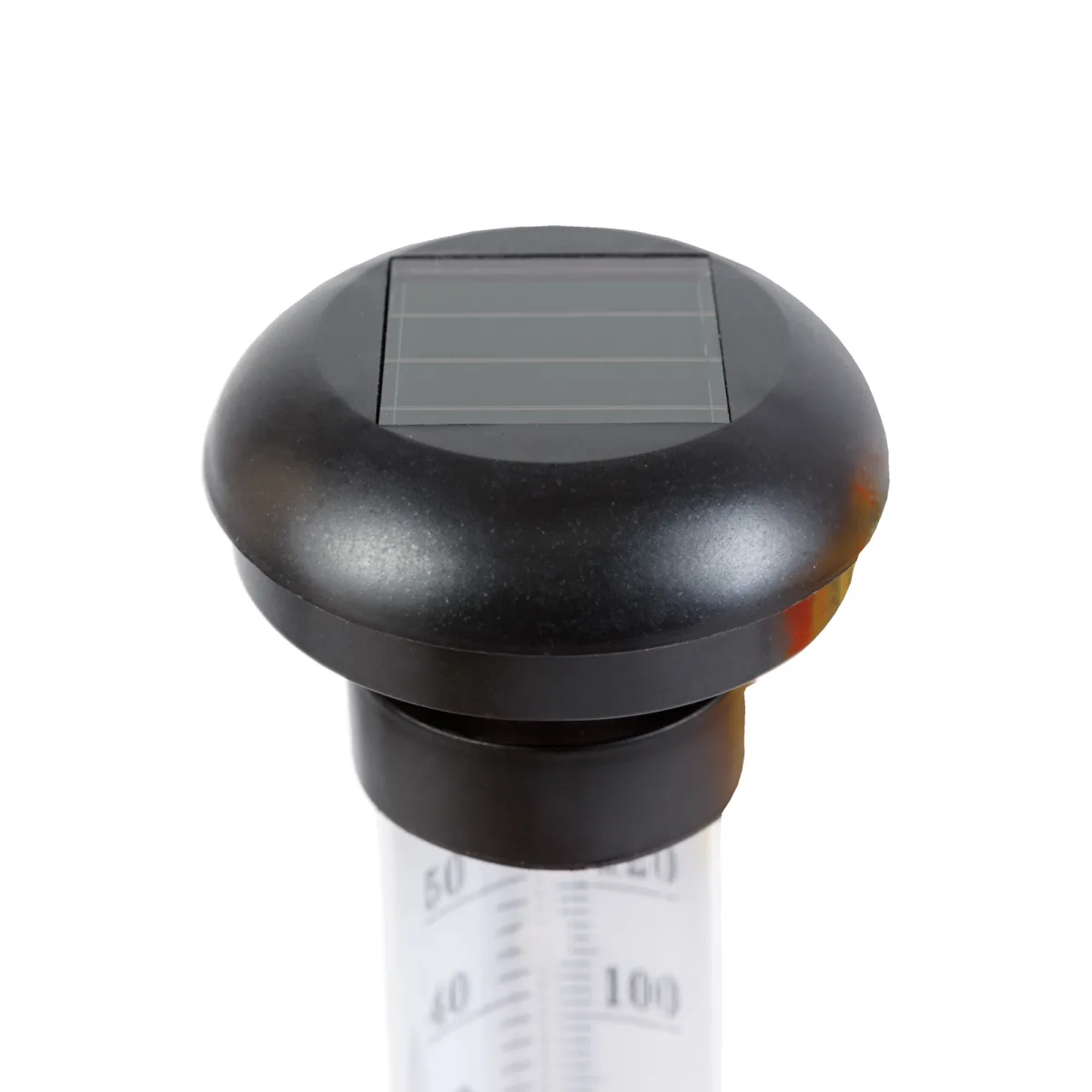 Termometru solar gradina, LED alb rece, 6.3 x 44.5 cm, indicator temperatura exterior - imagine 3
