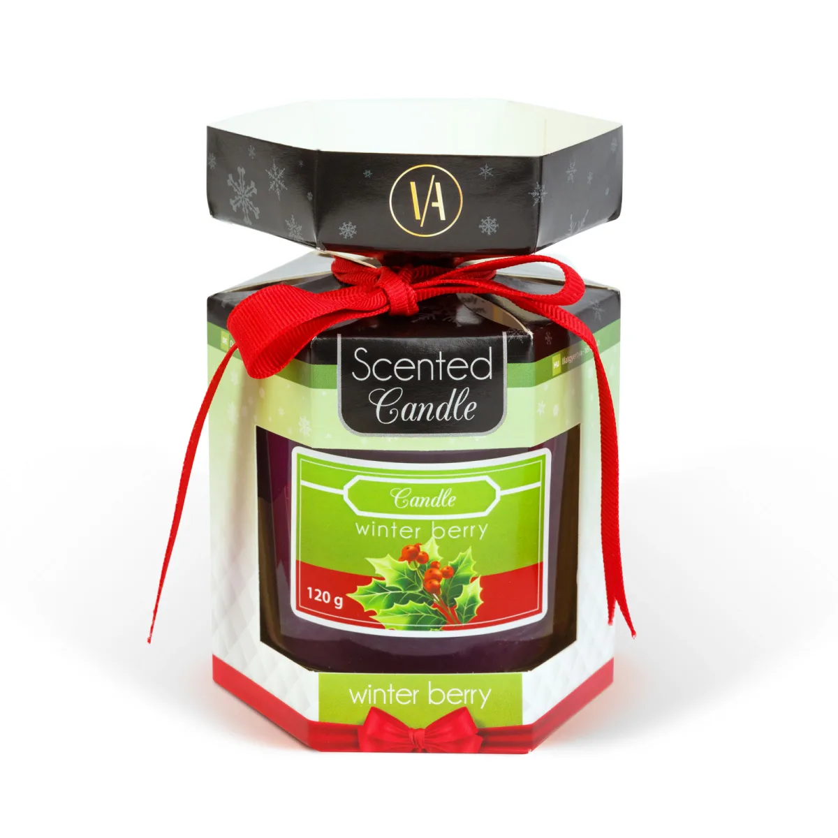 Lumanare parfumata, aroma Winter Berry, 120 g - imagine 4