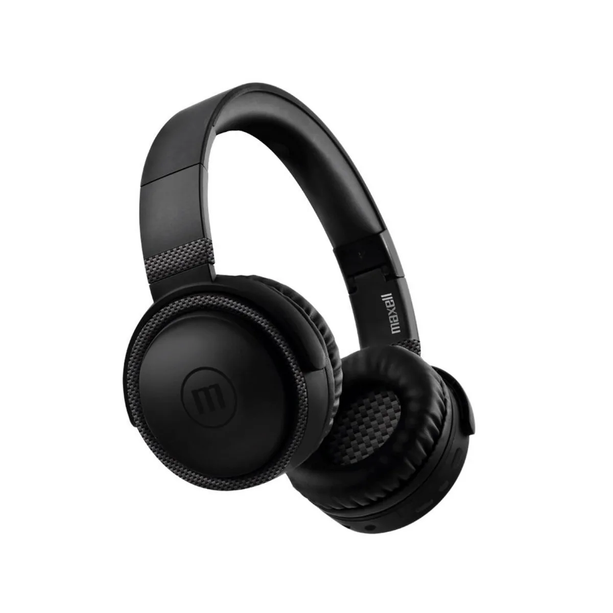 Casti wireless Maxell HP-BTB52, Bluetooth 5.0, over ear, microfon, jack 3.5mm, negru