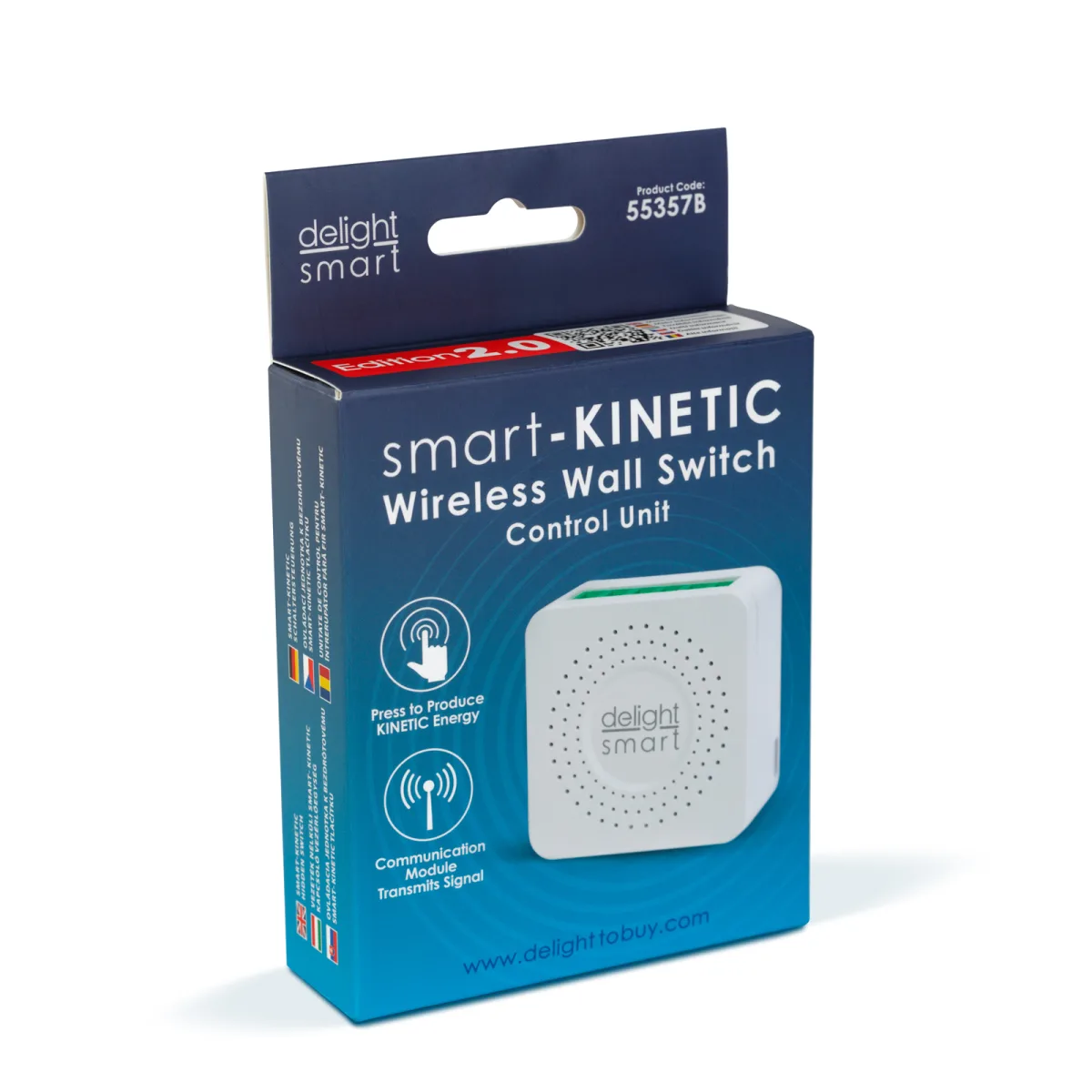 Modul smart wireless WiFi, 100-240V, 15A, 600W LED, Alexa Google Home, Tuya, 433MHz, alb - imagine 6