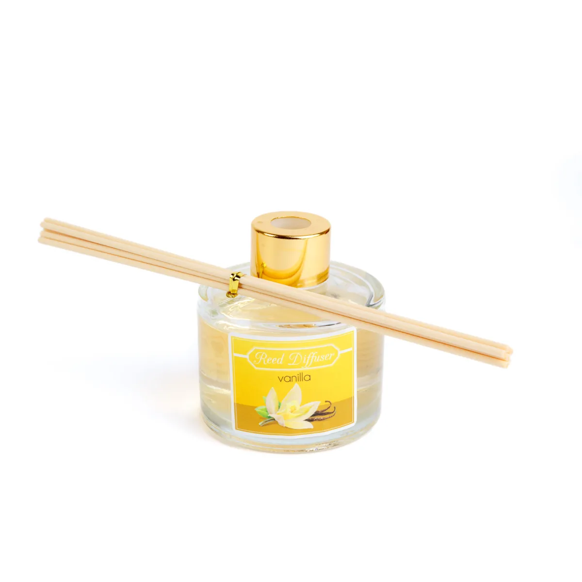 Difuzor parfum camera, 100 ml, aroma vanilie, odorizant betisoare - imagine 3