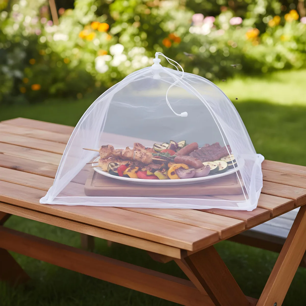 Plasa protectie alimente anti insecte, 46 x 46 cm, pliabila