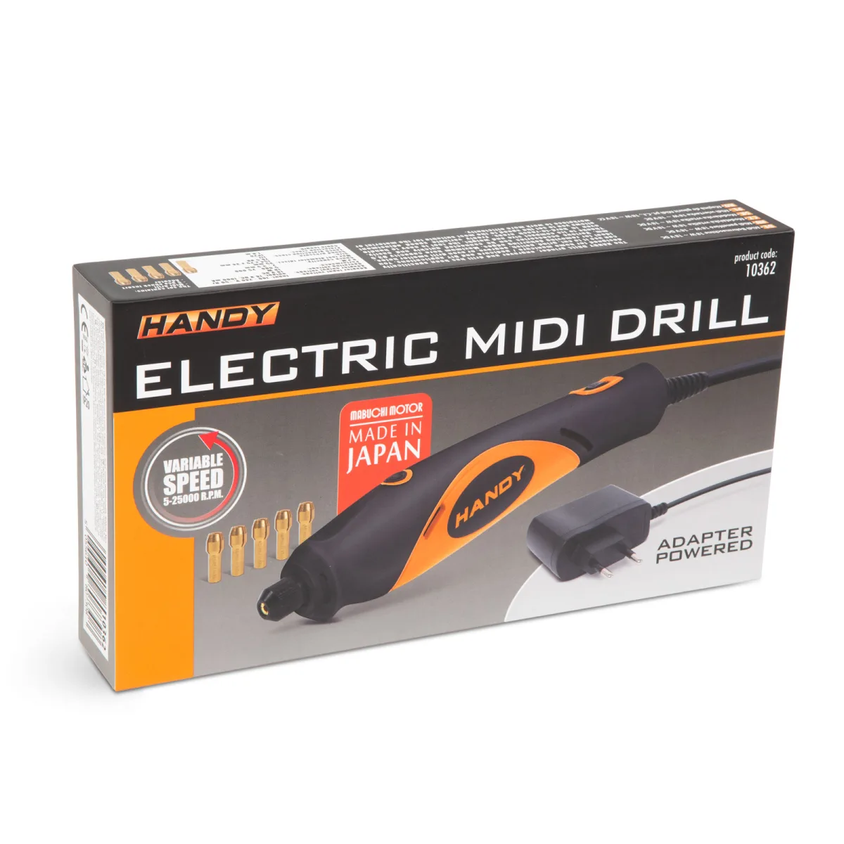 Mini Bormasina Electrica 18W pentru Gravare, Slefuire si Gaurire, Viteza Reglabila 5000–25000 RPM, Mandrina 3.5 mm - imagine 7