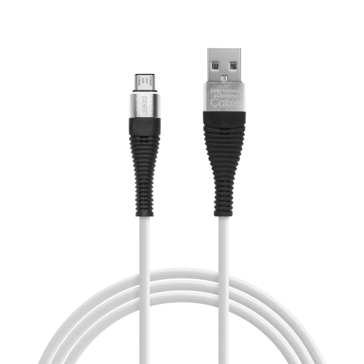 Cablu microUSB 2m silicon incarcare si transfer date 2A compatibil Android camere MP3