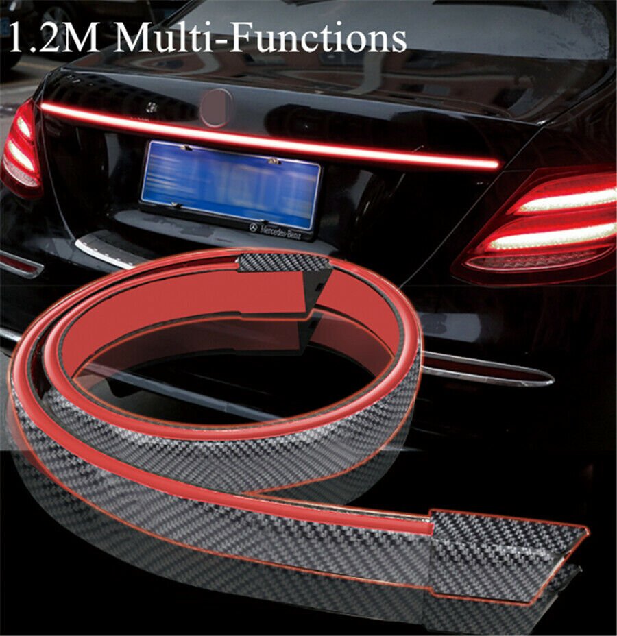 eleron auto cu lampa stop frana suplimentara pentru autoturisme, 12v, 120cm, carbon 7 Eleron auto cu lampa stop frana suplimentara pentru autoturisme, 12V, 120cm, Carbon - imagine 7