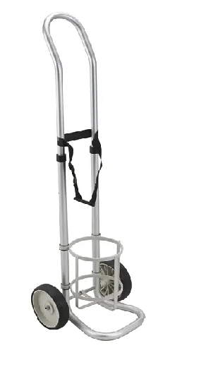 Carucior din aluminiu pentru butelie