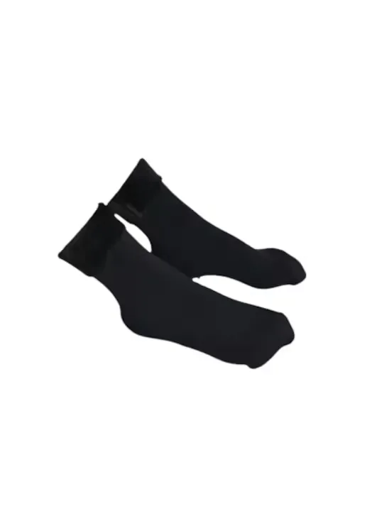 Set sosete termice Macvi, unisex, 2 perechi, negre, 80% poliester, 20% elastan, marime universala