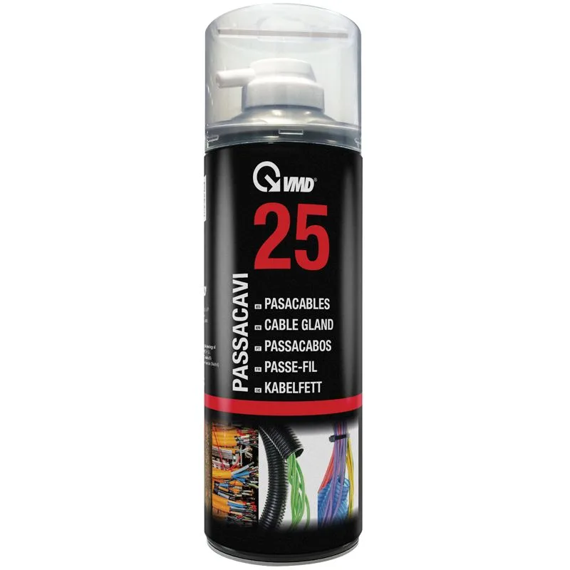 Spray lubrifiant pentru instalare cabluri 400ml reducere frecare cabluri electrice