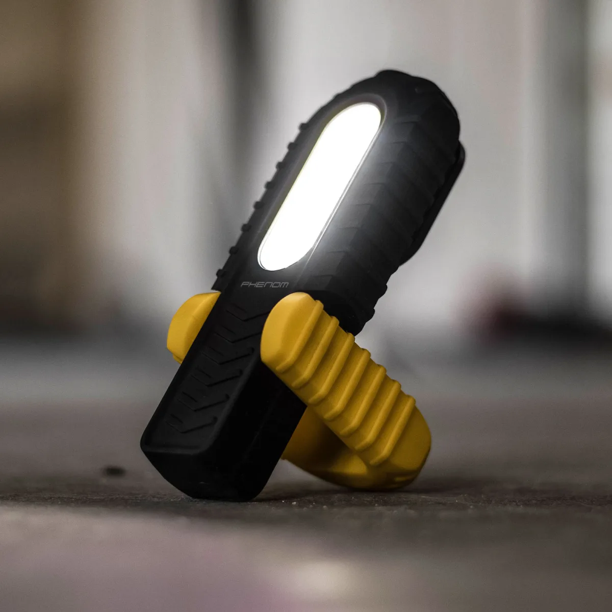 Lampa lucru LED COB 2 in 1, 400 lumeni, acumulator 2000 mAh, Type C, magnet, carlig, lanterna IP44