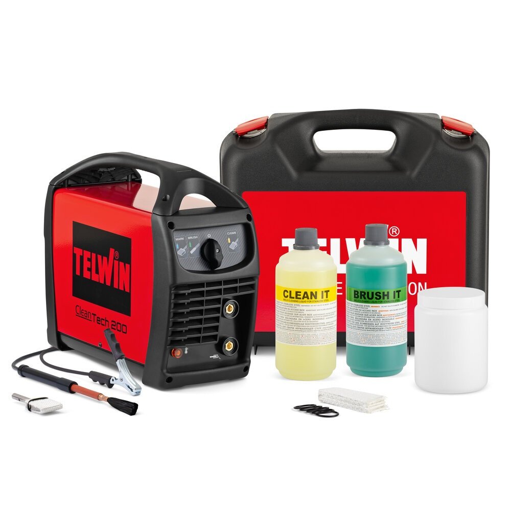 CLEANTECH 200 – Aparat pentru curatarea sudurii inoxului TELWIN
