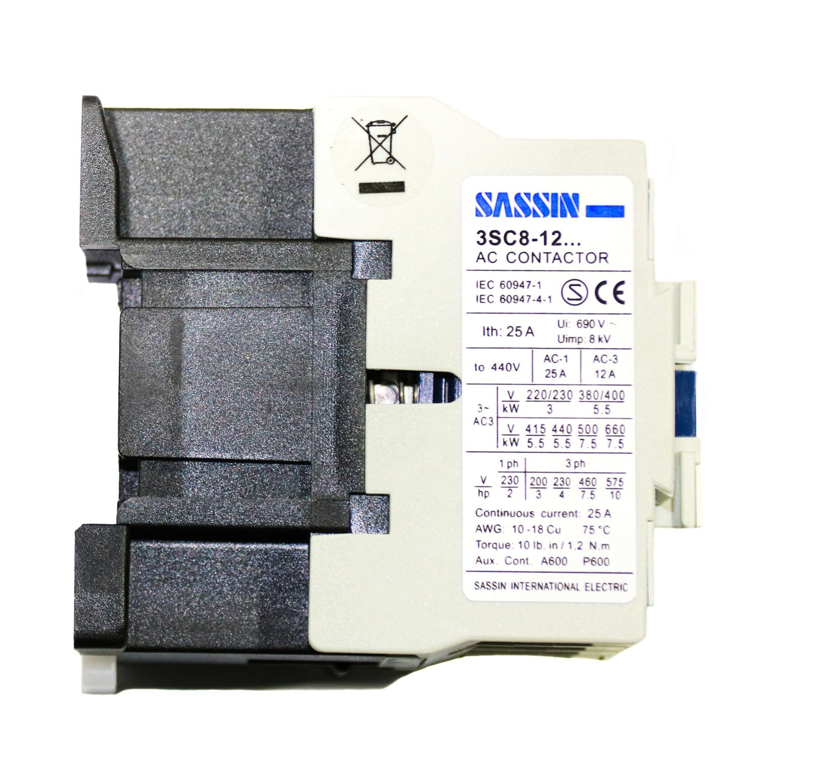 Contactor 24V TELWIN cod 122694