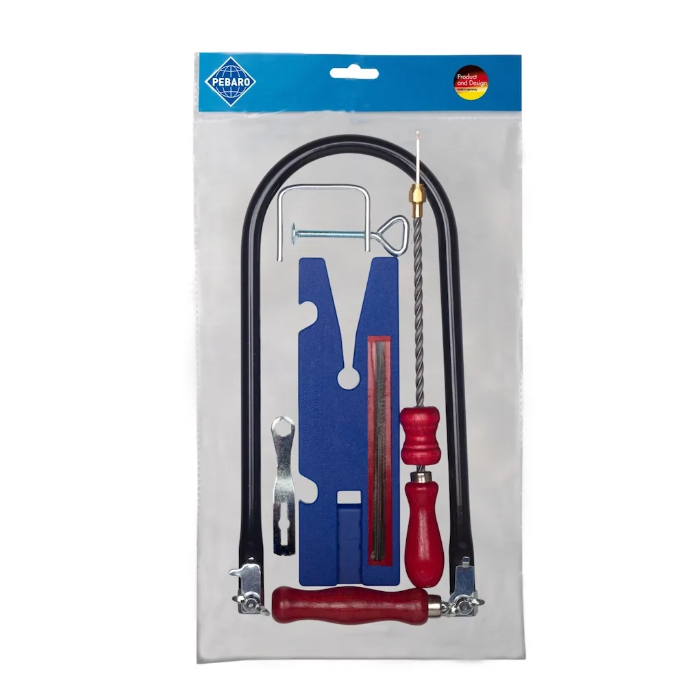 Pebaro 934, Set traforaj pentru decupare lemn, 12 piese - imagine 2