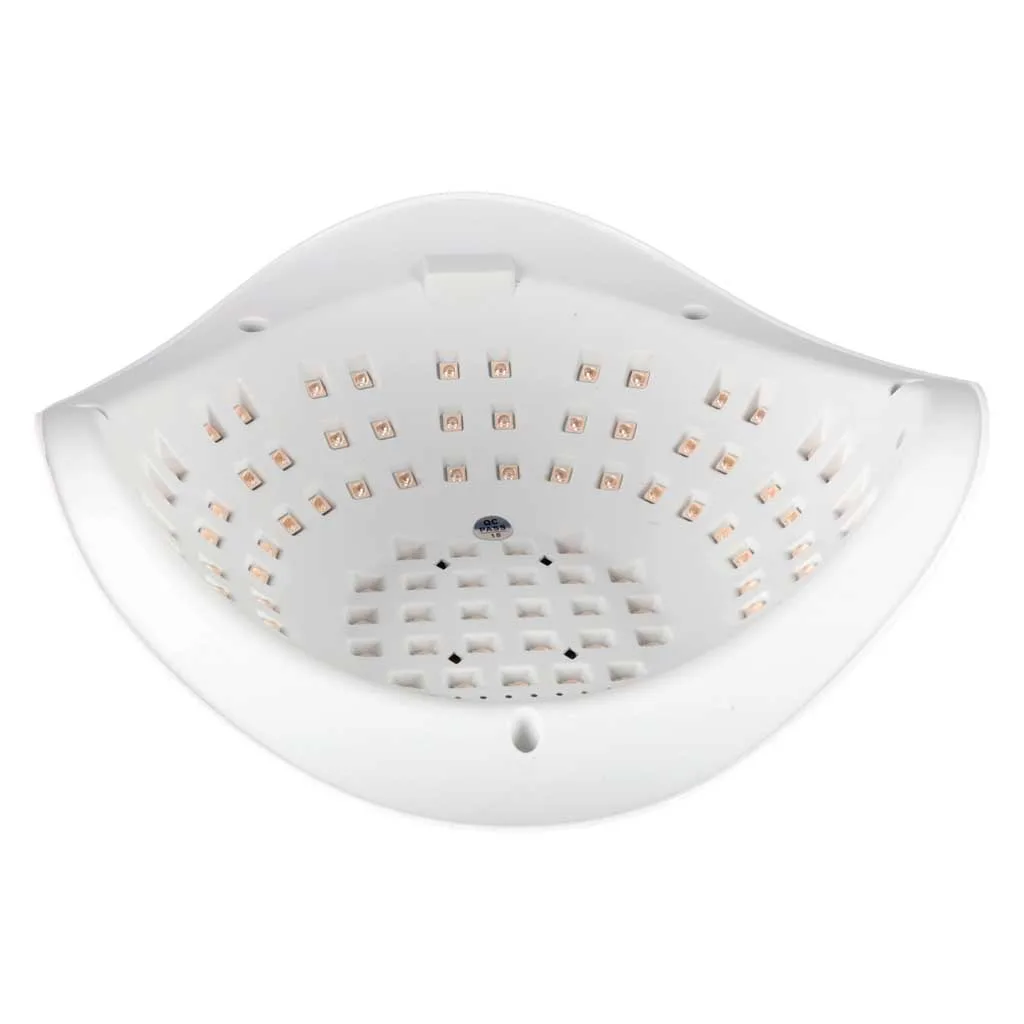 Lampa UV pentru unghii, model "SUN X26 MAX", pentru manichiura, unghii hibride și unghii cu gel, 81 de LED-uri. 380 W, culoare Alba, pentru uz personal sau profesional - imagine 9
