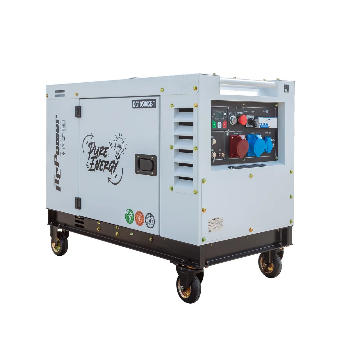 Generator diesel Full Power ITC Power DG10500SE-T, 10,6 kVA, 230/400 V, controller DC30 - imagine 3