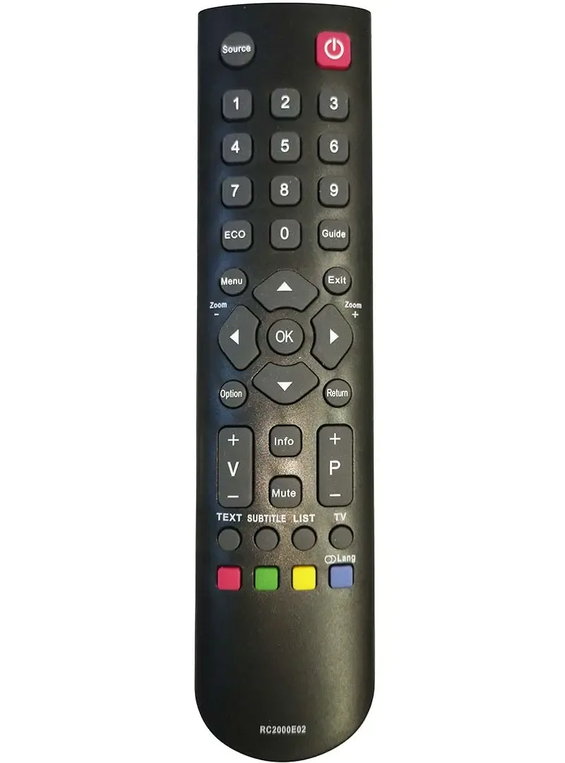 Telecomanda compatibila TV Vortex /Tesla /RC2000E02 pentru schimbare cod POWER cod ER: 558 /9326 MFY 548 /RCA-0E (326-2)