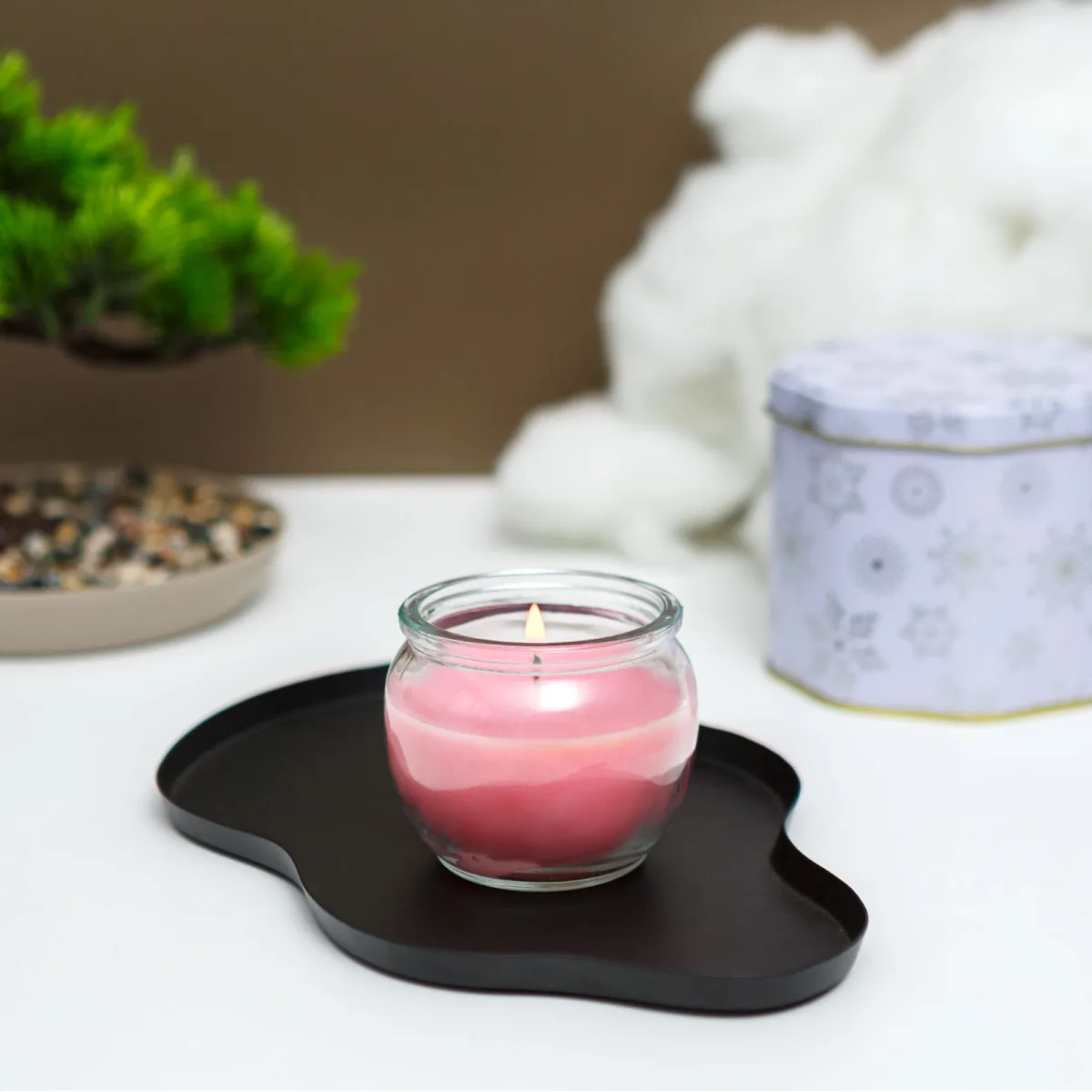 Lumanare parfumata , aroma floare de lotus,  70 g