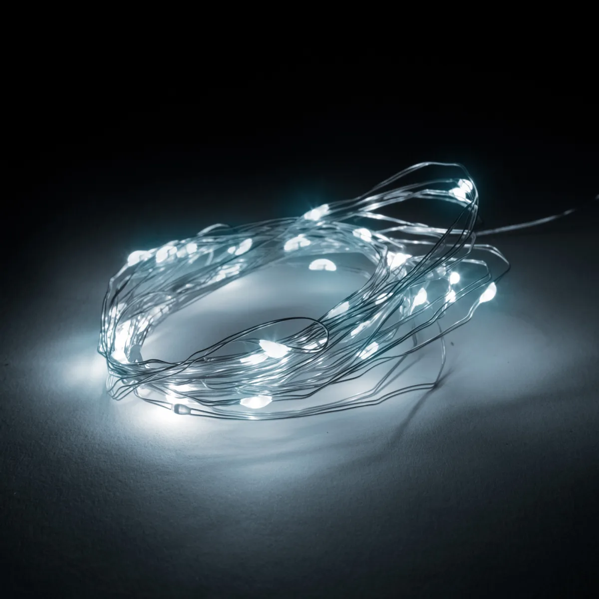 Perdea luminoasa LED, microLED, 300 lumini, alb rece, 3x3m, cu telecomanda IP44