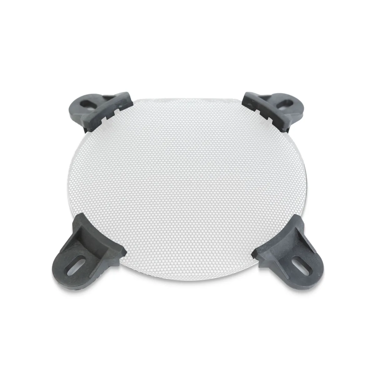 Cleme grila difuzor, set 4 buc, fixare boxe, plastic negru, accesorii audio