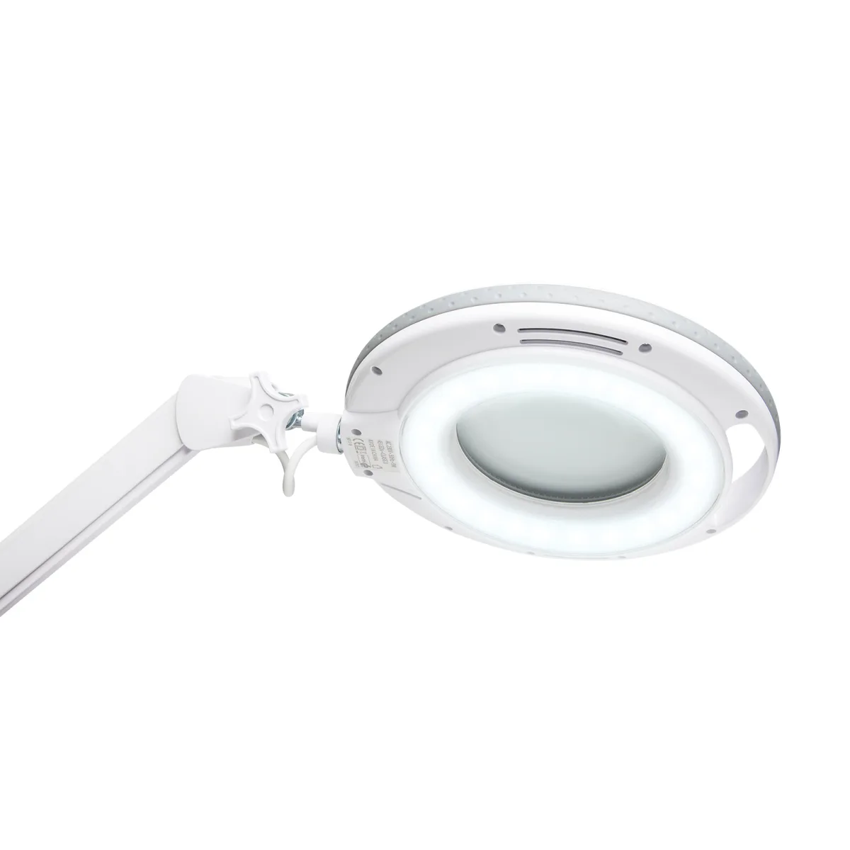 Lampa LED cu lupa 5 inch (130 mm), 3 dioptrii, 45 LED, 800 lumeni, cu prindere pe masa - imagine 5