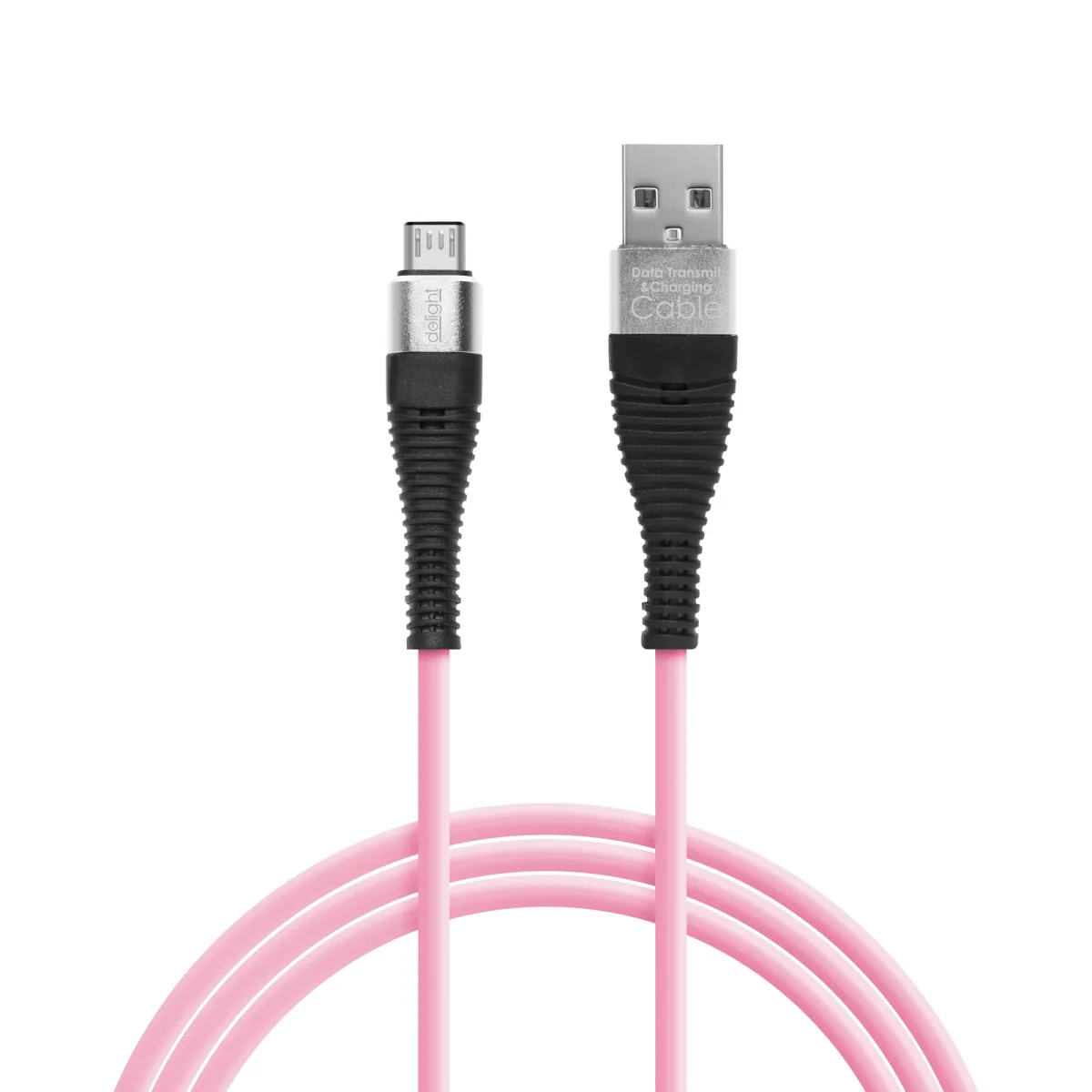 Cablu microUSB 2m silicon incarcare si transfer date 2A compatibil Android camere MP3 - imagine 5