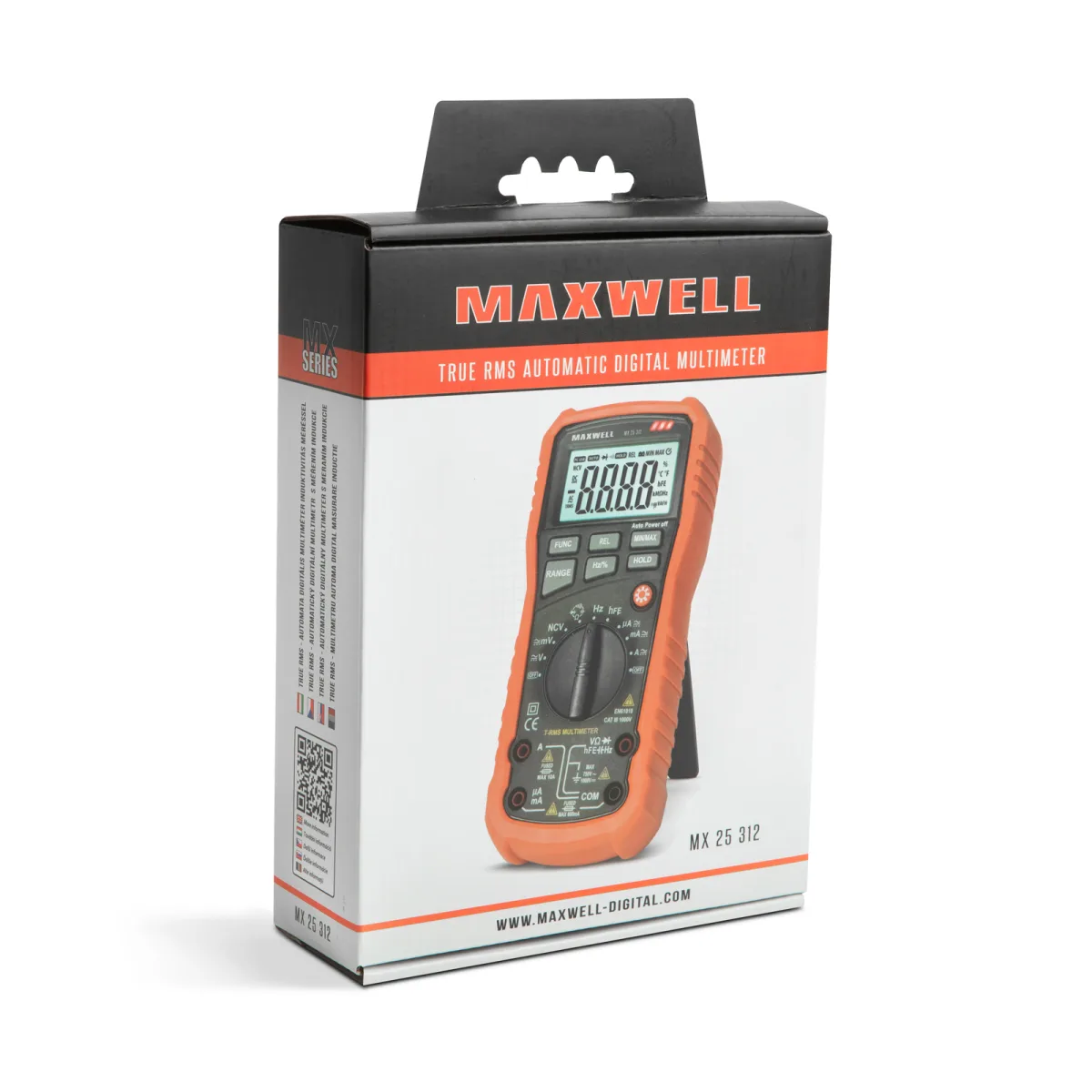Multimetru digital auto range 1000V, 10A, frecventa, capacitate, NCV, test diode, tranzistor - imagine 4