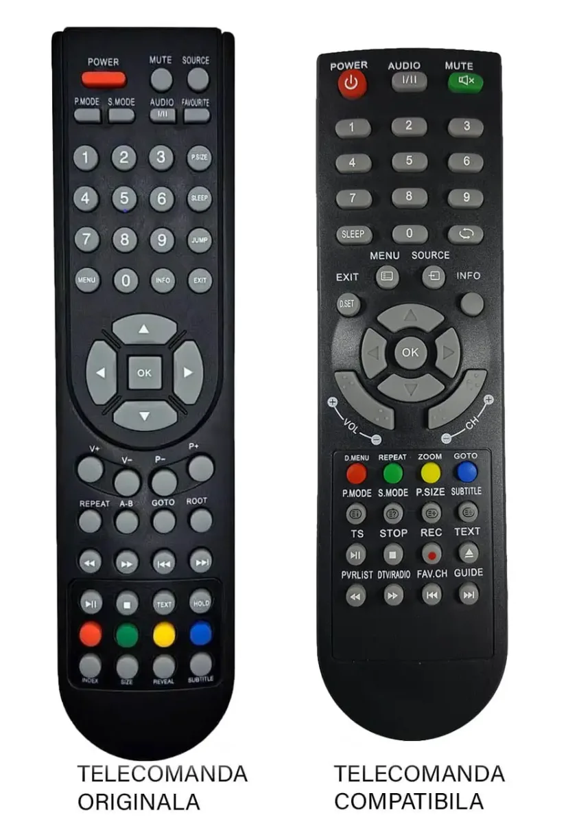 Telecomanda inlocuitoare compatibila TV HYUNDAI 22HY5500 cod ER 249 /MFY 239 (75-1)
