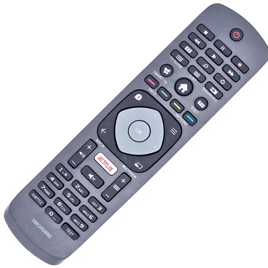 398GR08BE Telecomanda KNTECH pentru LED PHILIPS 4K cu Netflix