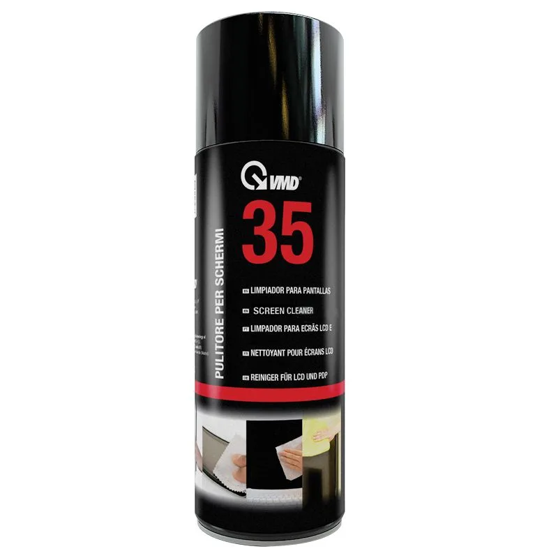 Spray curatare ecran LCD plasma 400 ml, solutie fara urme, TV monitor laptop, efect antistatic