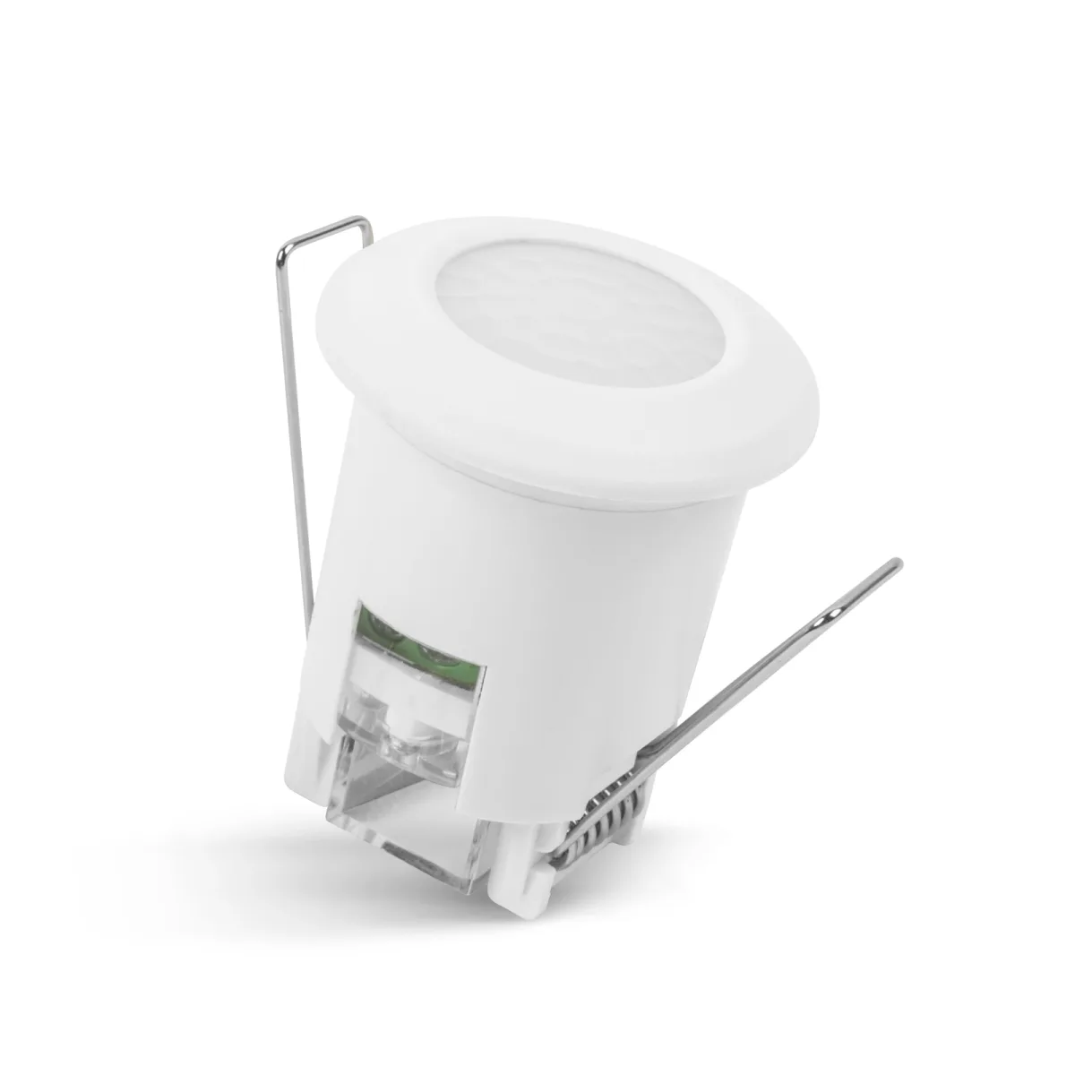 Senzor miscare incastrabil 360 grade, 6 m, 800W, montaj tavan perete, reglabil, interior IP20 alb
