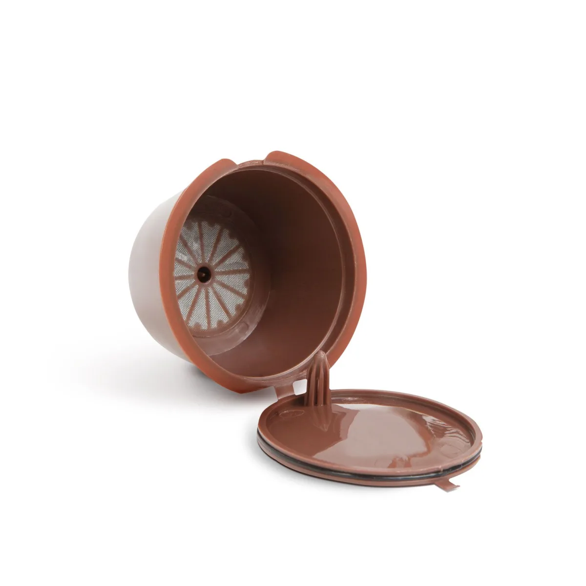 Set 5 capsule cafea reutilizabile Dolce Gusto, plastic, ecologice, 40 ml - imagine 4