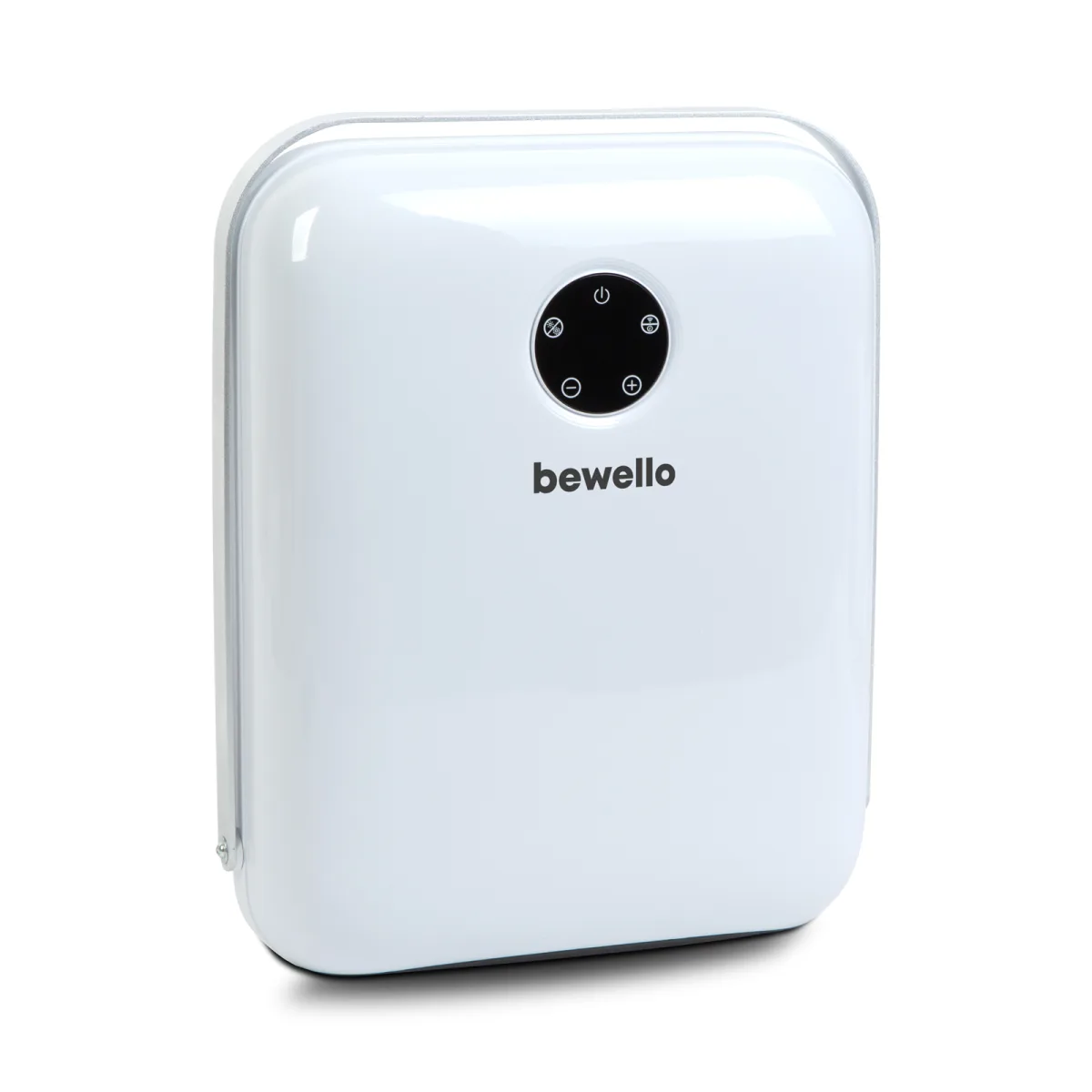 Calorifer perete cu suport prosoape, 800-2000W, LED, termostat, telecomanda, alb - imagine 4