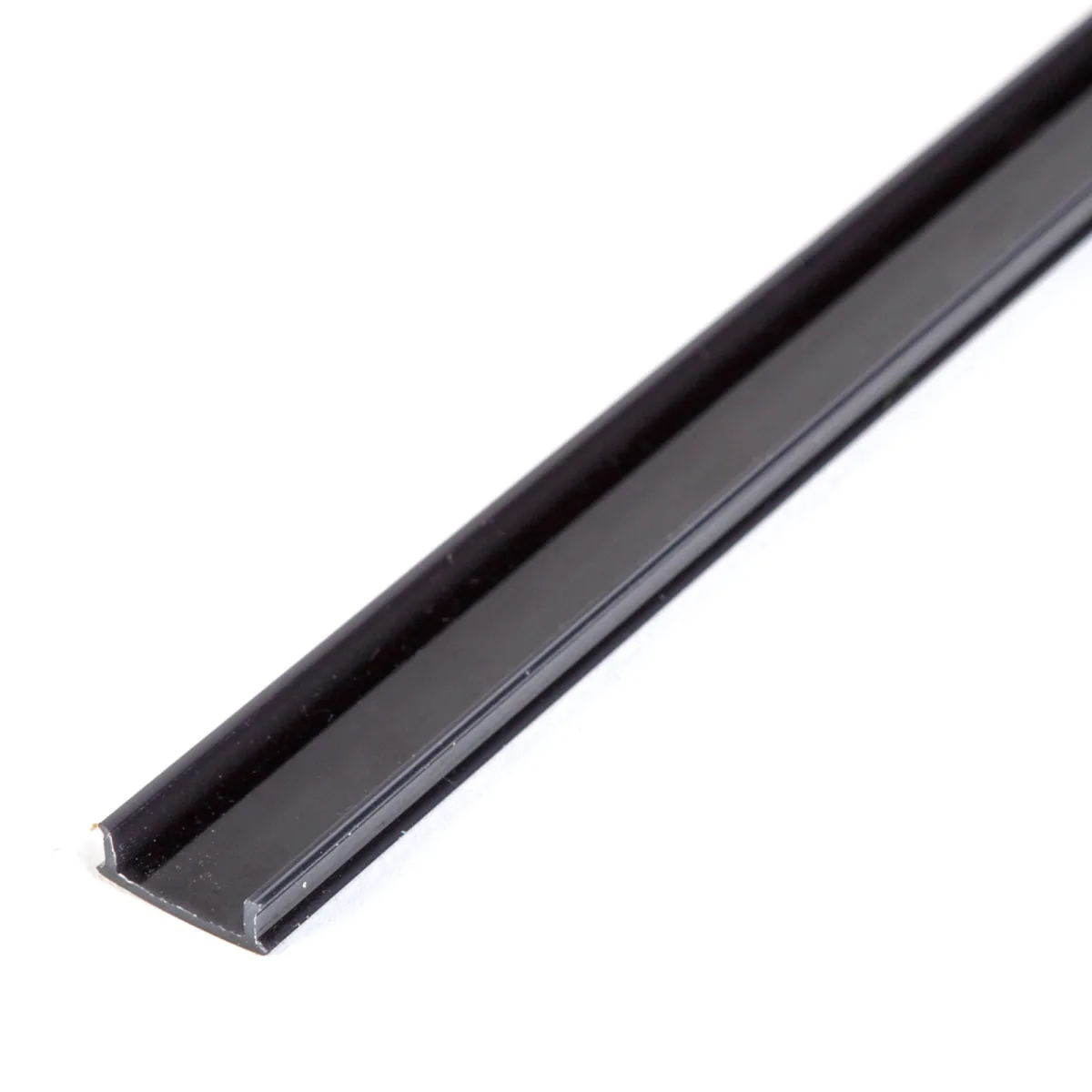 Capac profil LED aluminiu 41025A1, negru, 1000 mm - imagine 4