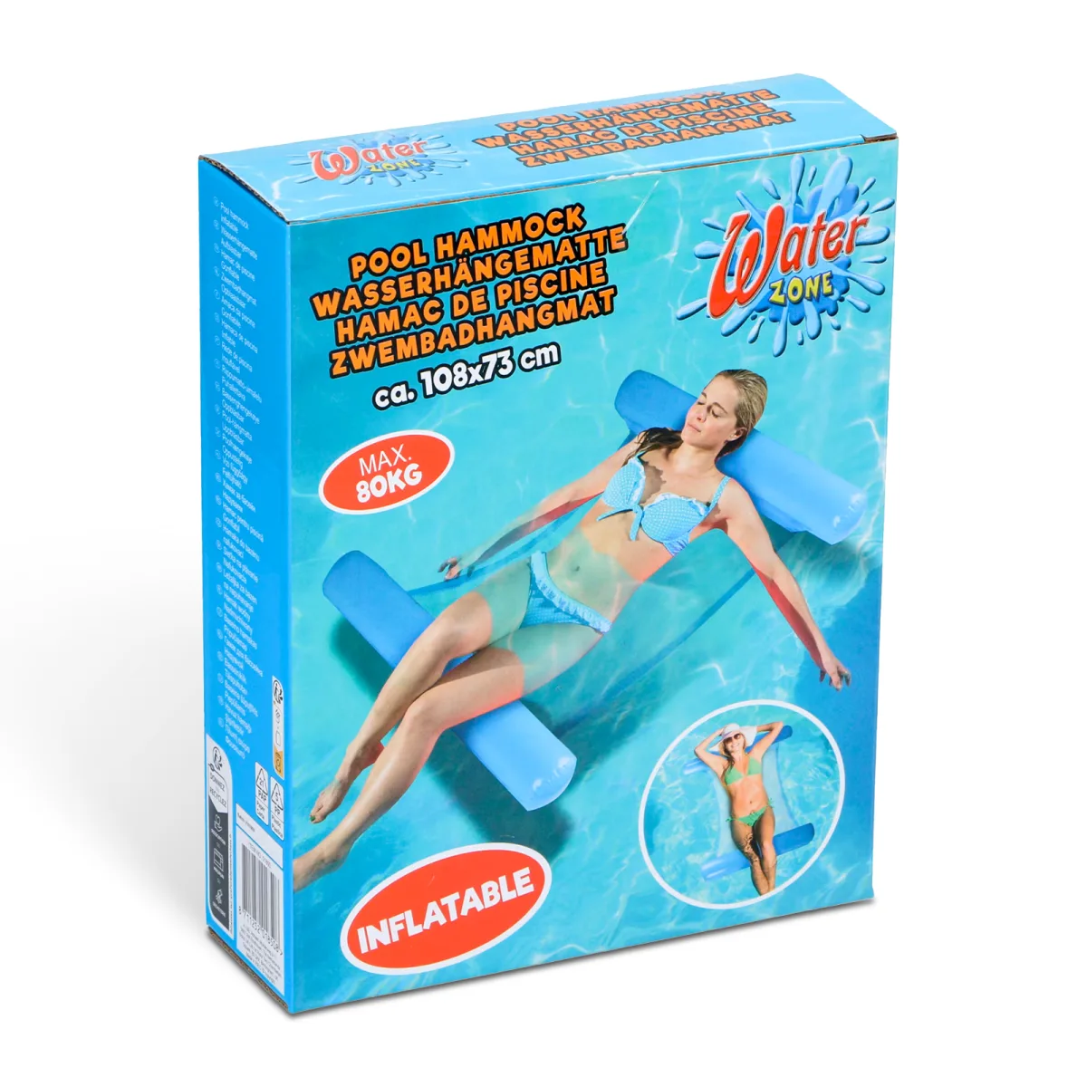 Hamac gonflabil pentru piscina si plaja, 108 x 73 cm - imagine 5