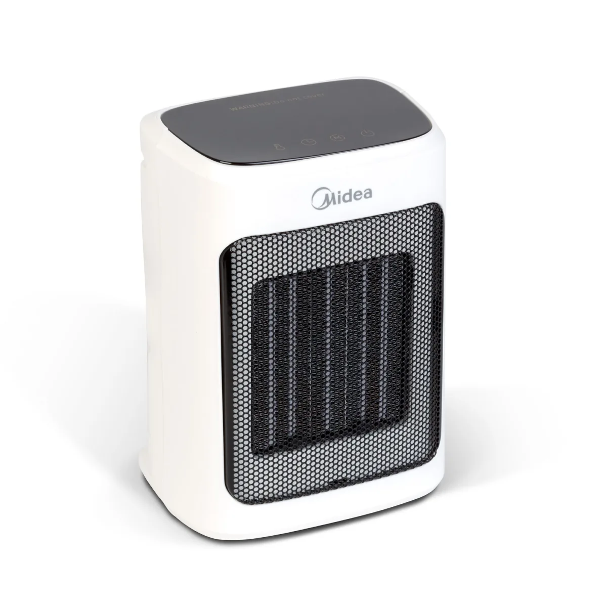 Aeroterma ceramica Midea 2000W, termostat digital, ventilator, timer 24h, protectii - imagine 2