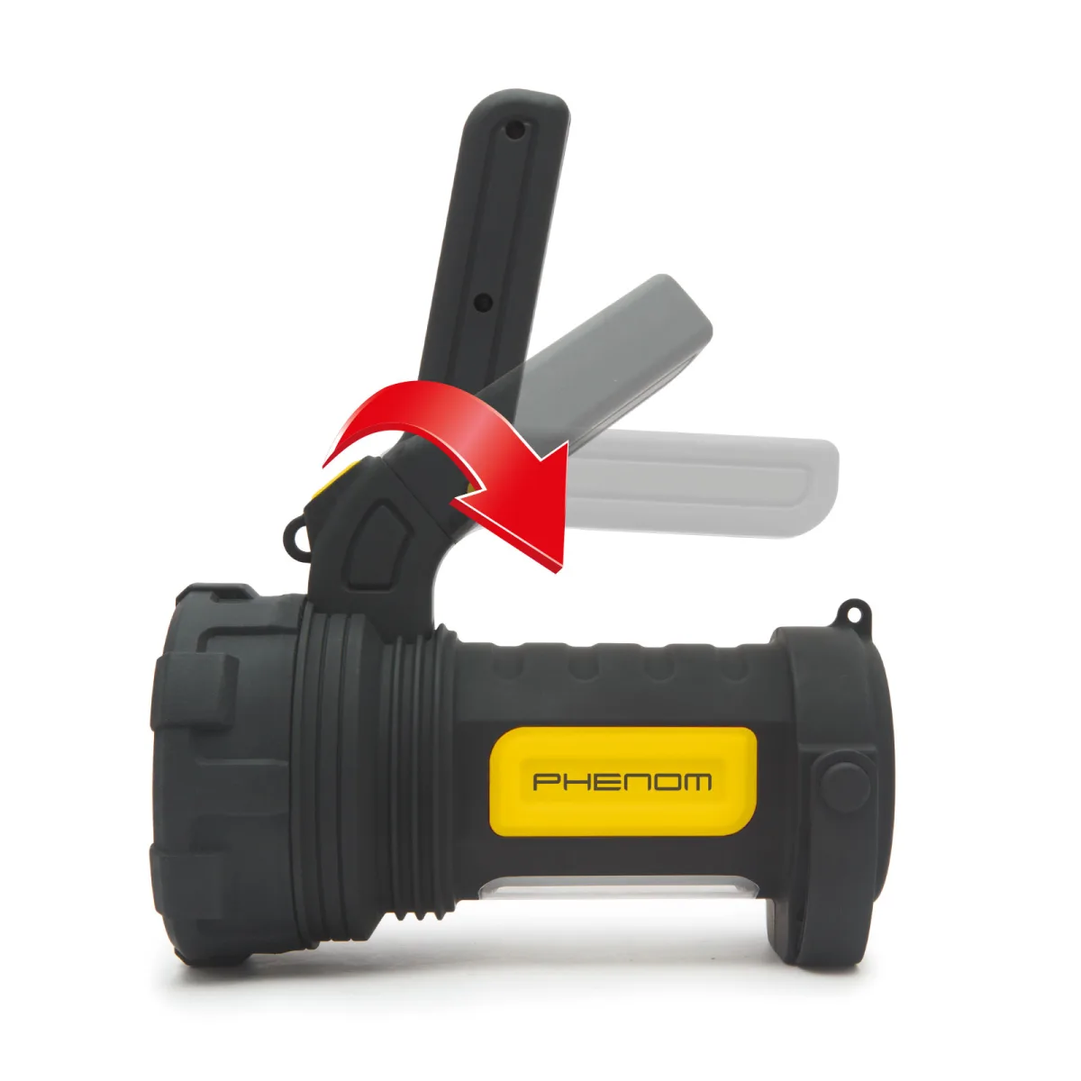 Lampa lucru LED COB 220 lumeni, maner rotativ 360, baterii incluse, design ergonomic, lumina puternica - imagine 7