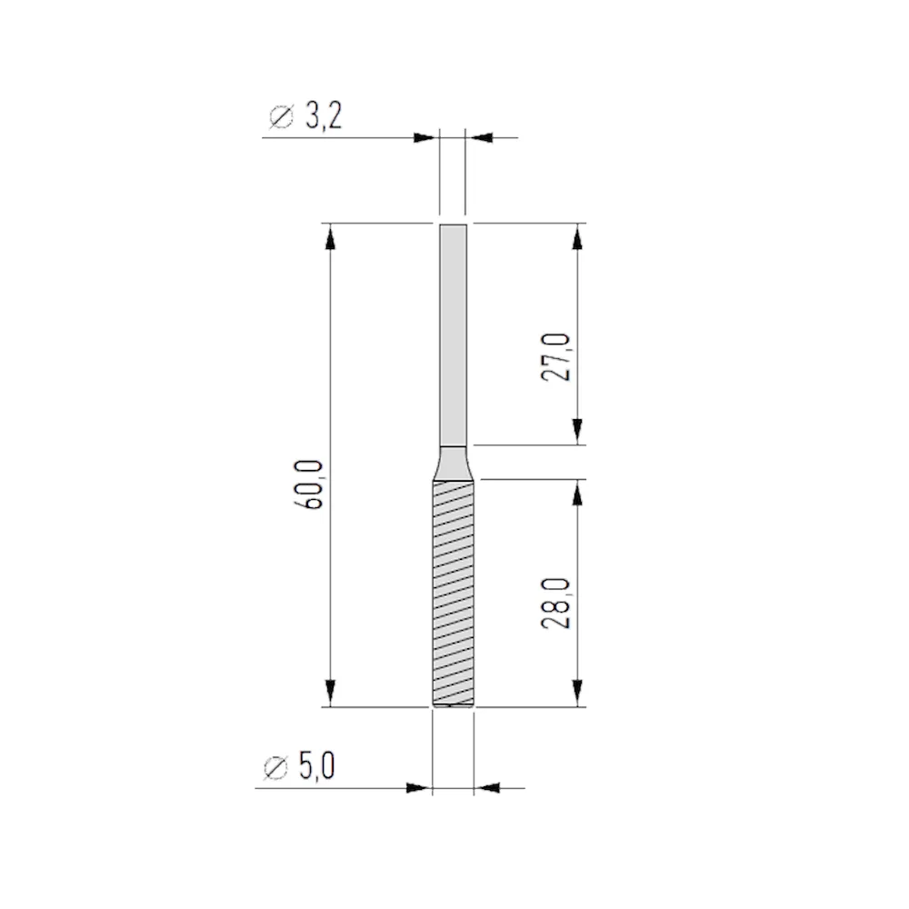 Proxxon 28246, Set 2 freze diamantate, diametru 5mm - imagine 3