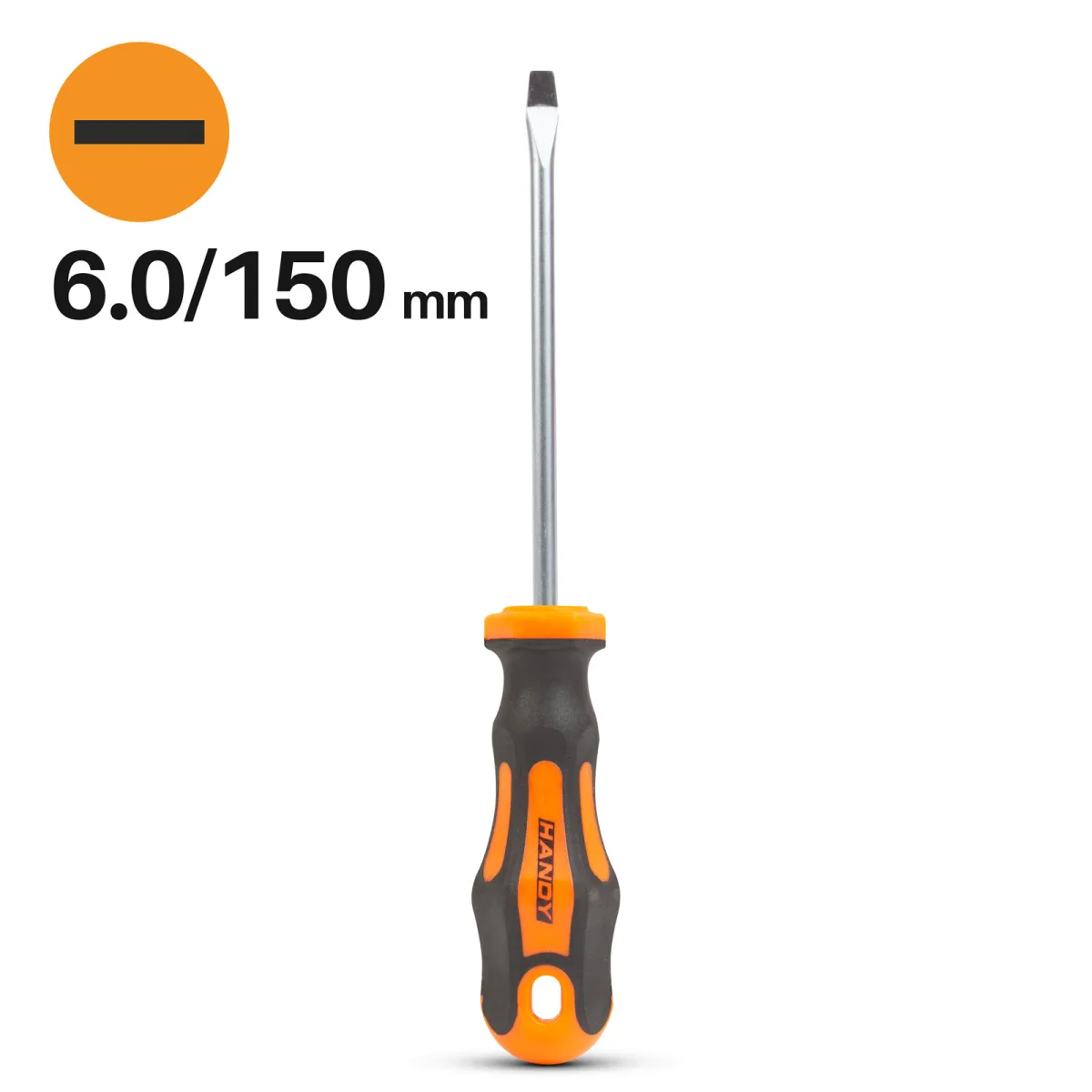 Surubelnita Dreapta 6 mm, Lama Crom Vanadiu 150 mm, Maner Ergonomic Antiderapant