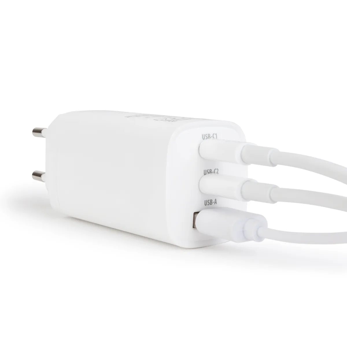 Incarcator retea USB C PD 65W GaN 2x Type C USB A fast charge QuickCharge 3.0 - imagine 4